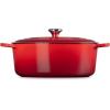 image:imageLe Creuset Enameled Cast Iron Signature Oval Dutch Oven 675 qt RivieraCerise