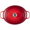 image:imageLe Creuset Enameled Cast Iron Signature Oval Dutch Oven 675 qt RivieraCerise