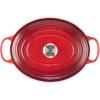 image:imageLe Creuset Enameled Cast Iron Signature Oval Dutch Oven 675 qt RivieraCerise