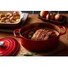 image:imageLe Creuset Enameled Cast Iron Signature Oval Dutch Oven 675 qt RivieraCerise