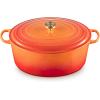 image:imageLe Creuset Enameled Cast Iron Signature Oval Dutch Oven 675 qt RivieraFlamme Doree