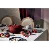 image:imageLe Creuset Enameled Cast Iron Signature Oval Dutch Oven 675 qt RivieraGarnet
