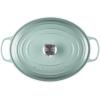 image:imageLe Creuset Enameled Cast Iron Signature Oval Dutch Oven 675 qt RivieraSea Salt