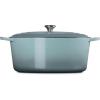 image:imageLe Creuset Enameled Cast Iron Signature Oval Dutch Oven 675 qt RivieraSea Salt