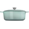 image:imageLe Creuset Enameled Cast Iron Signature Oval Dutch Oven 675 qt RivieraSea Salt