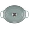 image:imageLe Creuset Enameled Cast Iron Signature Oval Dutch Oven 675 qt RivieraSea Salt