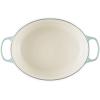 image:imageLe Creuset Enameled Cast Iron Signature Oval Dutch Oven 675 qt RivieraSea Salt