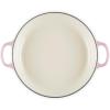 image:imageLe Creuset Enameled Cast Iron Signature Petal Braiser 225 qt Chiffon Pink wLight Gold KnobChiffon Pink