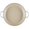 image:imageLe Creuset Enameled Cast Iron Signature Petal Braiser 225 qt Chiffon Pink wLight Gold KnobCoastal Blue