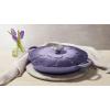 image:imageLe Creuset Enameled Cast Iron Signature Petal Braiser 225 qt Chiffon Pink wLight Gold KnobProvence