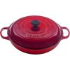 image:imageLe Creuset Enameled Cast Iron Signature Round Braiser 5qt RivieraCerise