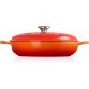 image:imageLe Creuset Enameled Cast Iron Signature Round Braiser 5qt RivieraFlame