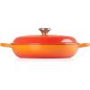 image:imageLe Creuset Enameled Cast Iron Signature Round Braiser 5qt RivieraFlame