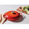 image:imageLe Creuset Enameled Cast Iron Signature Round Braiser 5qt RivieraFlame