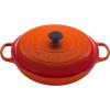 image:imageLe Creuset Enameled Cast Iron Signature Round Braiser 5qt RivieraFlame