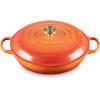 image:imageLe Creuset Enameled Cast Iron Signature Round Braiser 5qt RivieraFlamme Doree