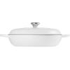 image:imageLe Creuset Enameled Cast Iron Signature Round Braiser 5qt RivieraWhite