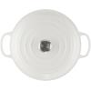 image:imageLe Creuset Enameled Cast Iron Signature Round Braiser 5qt RivieraWhite