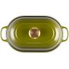 image:imageLe Creuset Enameled Cast Iron Signature Round Bread Oven 95 inch RivieraOlive