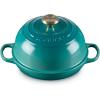 image:imageLe Creuset Enameled Cast Iron Signature Round Bread Oven 95 inch RivieraRiviera