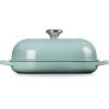 image:imageLe Creuset Enameled Cast Iron Signature Round Bread Oven 95 inch RivieraSea Salt