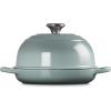 image:imageLe Creuset Enameled Cast Iron Signature Round Bread Oven 95 inch RivieraSea Salt