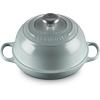 image:imageLe Creuset Enameled Cast Iron Signature Round Bread Oven 95 inch RivieraSea Salt