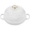 image:imageLe Creuset Enameled Cast Iron Signature Round Bread Oven 95 inch RivieraWhite