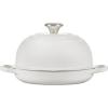 image:imageLe Creuset Enameled Cast Iron Signature Round Bread Oven 95 inch RivieraWhite