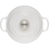 image:imageLe Creuset Enameled Cast Iron Signature Round Bread Oven 95 inch RivieraWhite