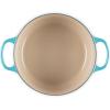 image:imageLe Creuset Enameled Cast Iron Signature Round Dutch Oven 45 qt RivieraCaribbean