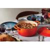 image:imageLe Creuset Enameled Cast Iron Signature Round Dutch Oven 45 qt RivieraFlame