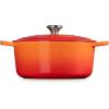 image:imageLe Creuset Enameled Cast Iron Signature Round Dutch Oven 45 qt RivieraFlame
