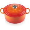 image:imageLe Creuset Enameled Cast Iron Signature Round Dutch Oven 45 qt RivieraFlame