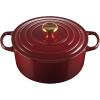 image:imageLe Creuset Enameled Cast Iron Signature Round Dutch Oven 45 qt RivieraGarnet
