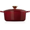 image:imageLe Creuset Enameled Cast Iron Signature Round Dutch Oven 45 qt RivieraGarnet