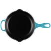 image:imageLe Creuset Enameled Cast Iron Signature Round Skillet 1025 RivieraCaribbean