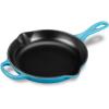 image:imageLe Creuset Enameled Cast Iron Signature Round Skillet 1025 RivieraCaribbean