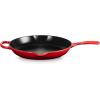 image:imageLe Creuset Enameled Cast Iron Signature Round Skillet 1025 RivieraCerise