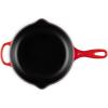 image:imageLe Creuset Enameled Cast Iron Signature Round Skillet 1025 RivieraCerise