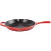 image:imageLe Creuset Enameled Cast Iron Signature Round Skillet 1025 RivieraCerise