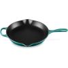 image:imageLe Creuset Enameled Cast Iron Signature Round Skillet 1025 RivieraRiviera