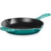 image:imageLe Creuset Enameled Cast Iron Signature Round Skillet 1025 RivieraRiviera