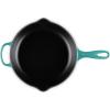 image:imageLe Creuset Enameled Cast Iron Signature Round Skillet 1025 RivieraRiviera