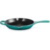 image:imageLe Creuset Enameled Cast Iron Signature Round Skillet 1025 RivieraRiviera
