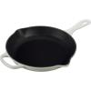 image:imageLe Creuset Enameled Cast Iron Signature Round Skillet 1025 RivieraWhite