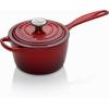 image:imageLe Creuset Enameled Cast Iron Signature Saucepan 175 qt RivieraCerise