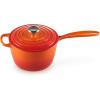 image:imageLe Creuset Enameled Cast Iron Signature Saucepan 175 qt RivieraFlame