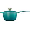 image:imageLe Creuset Enameled Cast Iron Signature Saucepan 175 qt RivieraRiviera