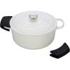 image:imageLe Creuset Silicone Set of 2 Handle Grips 5 x 2 12 Each RivieraBlack